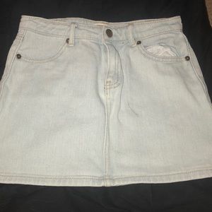 Blue jean skirt